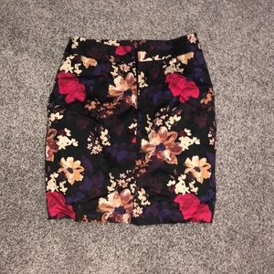 Loft Floral Skirt